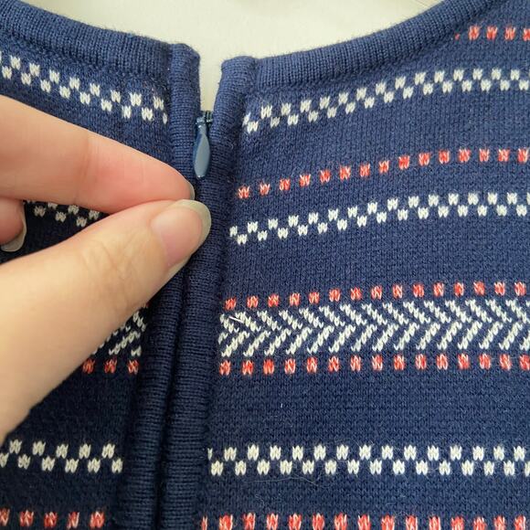 Cupcakes & Cashmere Dress Women's Medium Blue Pink NWOT Sonata Sweater Dress - Picture 11 of 13